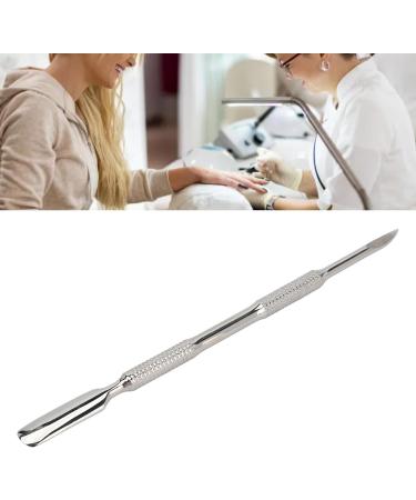 Dual Head Cuticle Pusher Stainless Steel Cuticle Pusher Nail Pedicure Tool for Dead Skin Callus Removal - Buy Online on GoSupps.com
