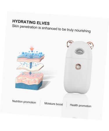 Amosfun 1pc Beauty Humidifier Hand Held Steamer Small Humidifier Plant Moisturizing Mister Face Evaporator - Buy Online on GoSupps.com