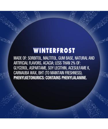 ECLIPSE Winterfrost Sugarfree Gum - 60 Count (Pack of 4) - Freshen Your Breath Anytime - Buy Online on GoSupps.com