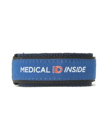 Diabetes bracelets type 2 Diabetic bracelet type 2 Diabetic kit bag essential Diabetes ID Bracelets Diabetic wristbands type 2 for FAST Awareness Medical ID for Men Women Child Adult Teen Denim Blue