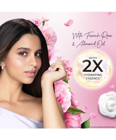 LUX French Rose Fragrance & Almond Oil Bodywash - Luxurious 245 ml | International Shipping Available - Buy Online on GoSupps.com