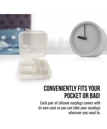 Silicone Ear Plugs - Discreet Soft & Adjustable Noise Reduction for Sleeping Travel Office & Shower | Kitchen Discovery - Buy Online on GoSupps.com