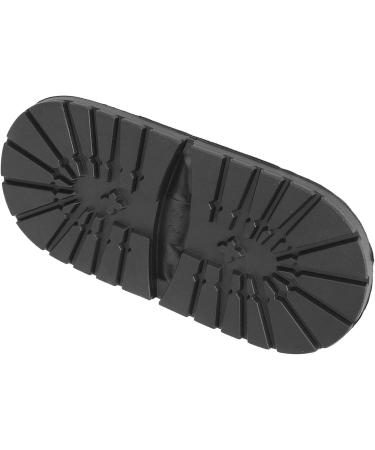 Rubber Front Soles for Boots | Non-Skid & Anti-Slip Soles | Shoe Repair Accessories (Black - Buy Online on GoSupps.com