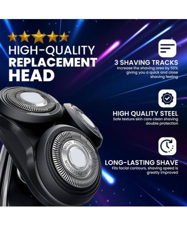 SH50 Whole Head Replacement Blades for Philips Norelco Series 5000 Electric Shaver - Compatible Razor Head for S5000 ATXX PTXX S5xxx PT8xx PT7xx AT8xx AT7xx - Buy Online on GoSupps.com