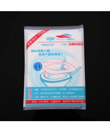 Portable Disposable Sanitary Toilet Seat Paper Cover Toilet Seat Travel 508 (Color : 10Pcs)