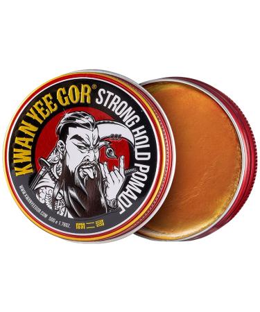 Strong Hold High Shine Hair Pomade for Men - 1.76oz | Best Styling Pomade for All Hair Types - International Shipping Available - Buy Online on GoSupps.com