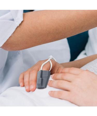 SkMeditec Spo2 Sensor | 3.2ft Compatible with NellCor Monitor | Oxismart Module | Small Reusable Probe with 7-Pin Connection - Childfingersoft - Buy Online on GoSupps.com