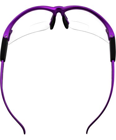 Shop Birdz Eyewear Flamingo Women s Safety Glasses - Bifocal Readers with 2.5x Magnification & Purple Frame - International Shipping Available - Buy Online on GoSupps.com