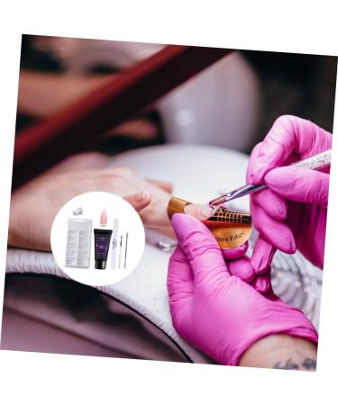 DOITOOL 3 Sets Nail Extension Glue Set Nail Extension Kit Gel Extension Nail Kit Nail Lengthen Kit Poly Nail Gel Slip Solution Nail Kits Nail Extension Gel Plastic Manicure Extend - Buy Online on GoSupps.com