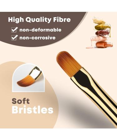 Hanyousheng 8-Piece Nail Brush Set | Professional Gel & Nail Art Brushes for DIY Nail Design | Ideal for Home & Salon Use - Buy Online on GoSupps.com
