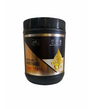 Well Hair Repair & Maintenance Mask 1000ml | Nourishing Hair Treatment for Healthy Shine - International Shipping - Buy Online on GoSupps.com