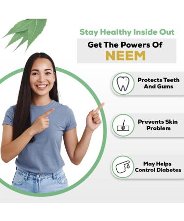 Biogetica Neem Tablets 100% Natural Vegan Promote Immunity Healthy Skin Non-GMO Ayurvedic 80 Tablet - Pack of 6 - Buy Online on GoSupps.com