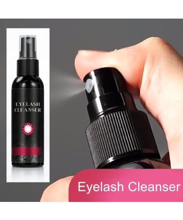 Lash Extension Cleanser - Lash Shampoo for Lash Extensions | 60ml Eyelash Cleanser for Extensions Gently Removes Makeup Cleans Eyelashes - Buy Online on GoSupps.com