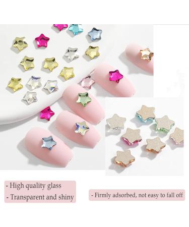 100pcs Multicolor Glass Flatback Nail Art Rhinestones for Nails, Crafts, Makeup - Perfect for Mugs, Bottles, Tumblers, Clothes & Shoes - Buy Online on GoSupps.com