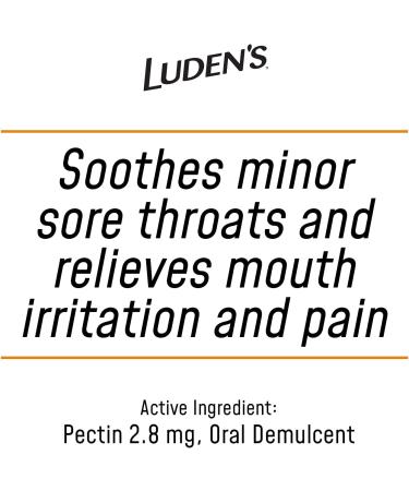 Luden's Pectin Lozenge with Wild Honey - 30 Oral Demulcent Throat Drops | Soothes Cough & Throat Irritation - Buy Online on GoSupps.com