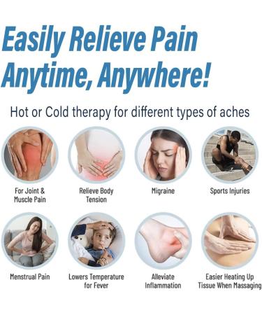 Christmas Style Reusable Pocket Hand Warmers - Instant Heat Packs for Pain Relief & Muscle Stiffness - Buy Online on GoSupps.com