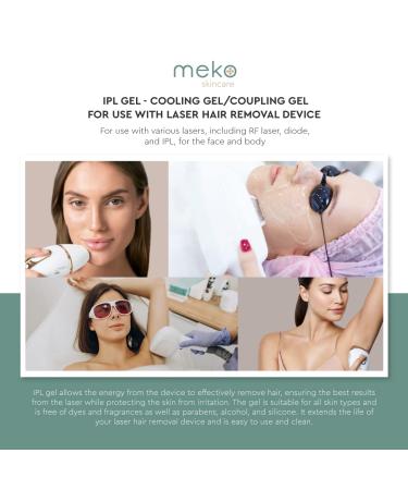 200 ML Cooling Gel for Laser Hair Removal - Meko Clinic | International Shipping - Buy Online on GoSupps.com