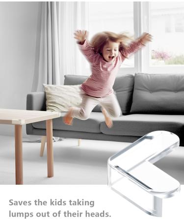 Buy Transparent Baby Corner Protectors - 16 Piece Edge Safety Set for Right Angles | Shop Internationally - Buy Online on GoSupps.com