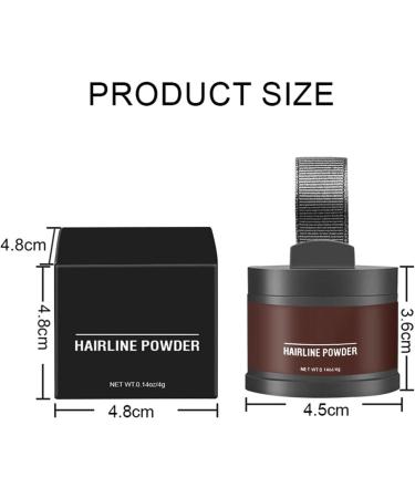 Namika Poudre CheveuxPoudre Cheveux Waterproof Couverture de Racine pour Combler les Clairsem s Pour paissir Poids l ger Taille Compacte Facile Transporter Pour Homme Femme (#9 Brun noisette) - Buy Online on GoSupps.com