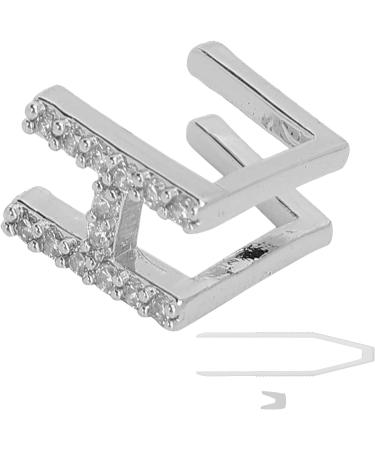 Single Tooth Brace Capital Letter H Hip Hop Teeth Decoration Halloween Tooth Accessories (Silver Color) - Buy Online on GoSupps.com