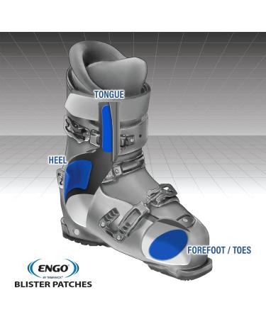 ENGO Heel Blister Patches (2 Patches) | Prevent Blisters for Tennis Shoes, Athletes, Runners, High Heels, Dress Shoes - Buy Online on GoSupps.com