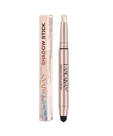 Eyeshadow Stick Pencil Waterproof Glitter Eyeshadow Pencil Highlighter Stick for Women Eye Brightener Highlighter Eyeliner Crayon Make up for Vacation Dating Shopping 02