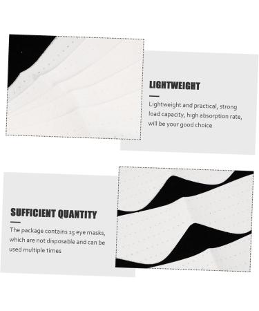 FRCOLOR 60 Sheets Eye Mask Portable Eye Patches Eye Accessory Eye Drops Nursing Accessories Skin Care Eye Patches Nail Stamp Plates Stye Nursing Supplies White Breathable Non-woven Fabric - Buy Online on GoSupps.com