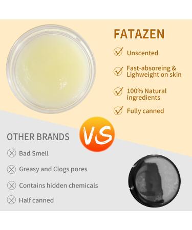 FATAZEN Organic Grass-Fed Whipped Tallow Honey Balm - All Natural Face & Body Moisturizer for Dry Sensitive Skin Skin Care Cream for Hydrating Soothing Soften Non-Sticky & Cruelty-Free - Buy Online on GoSupps.com