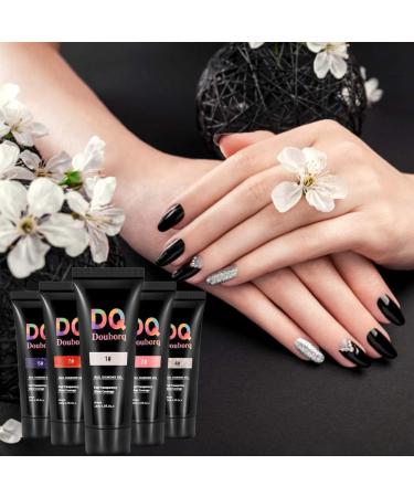 Poly Nail Gel - Glitter Gel for Nails | Builder Nail Extensions & Diamond Style Nail Art | DIY Salon Quality - Buy Online on GoSupps.com