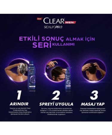Clear Men Scalp Pro Strengthening Shampoo - Anti Hair Loss Treatment | International Shipping - Buy Online on GoSupps.com