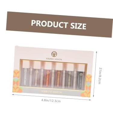 Shop Hemoton 6pcs Bling Eye Shadow Set - High Pigmented Glitter Liquid Eyeshadow for Stunning Looks - Buy Online on GoSupps.com