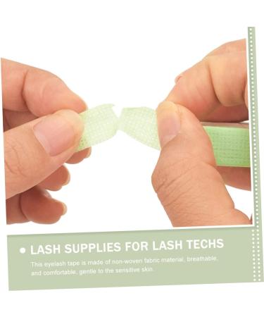 DRESSOOS 10 Rolls Lash Supplies Lash Tape Makeup Tape Green Duct Tape Lash Grafting Tape Lash Lift Tape Fabric Tape Makeup Supplies Lash Extension Tape Eye Shadow Major Non-woven Fabric 5.5x1.2cm Green 1 - Buy Online on GoSupps.com