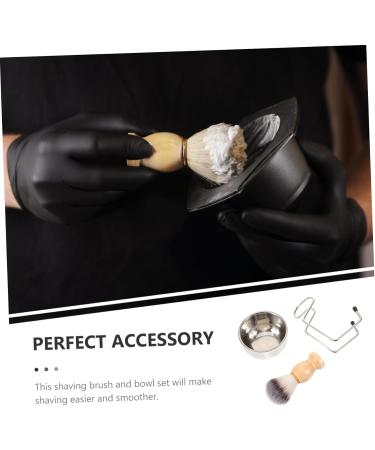 Beaupretty Metal Razor Brush Set for Men | Hairdressing & Shaving Tools | International Shipping Available - Buy Online on GoSupps.com