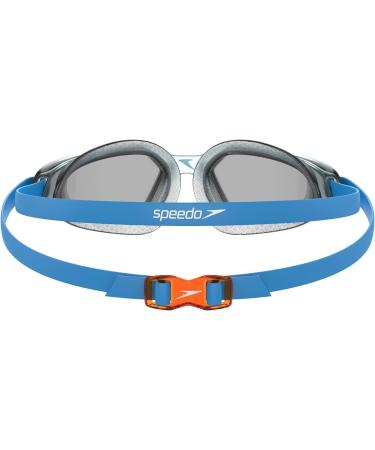 Speedo Unisex Children's Hydropulse Junior Swimming Goggles - Pool Blue & Chilli Blue One Size International Shipping Available - Buy Online on GoSupps.com