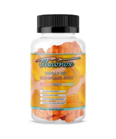 Omega 3 Fish Oil Supplement - Orange Flavor Chewable Fish Oil Gummies with a Soft Texture - Non-GMO Omega 3 Supplement Gummies Make Wellness Simple- Easy-To-Take Fish Oil Gummy You Can Enjoy Every Day