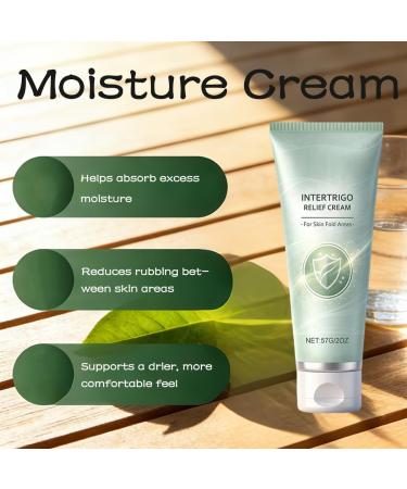 VSDFAW Cream Intertrigo Relief Cream for Women with Zinc Oxide Cream Undecylenic Acid Soothe Skin Chafing & Moisture Barrier Cream for Inner Thighs Areas Folds(2Oz/Pcs) (1Pcs) - Buy Online on GoSupps.com