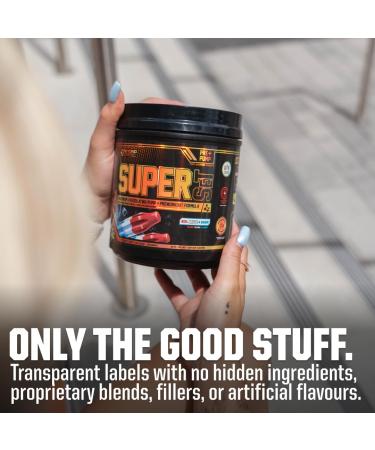Beyond Yourself - SuperSET | Pre-Workout Formulated for Peak Performance & Insane Pumps | Dominate Savage Workouts with 300mg Caffeine 9g L-Citrulline + HICA Taurine & Agmatine | 40 Servings | Red White & Boom Red White and Boom - Buy Online on GoSupps.com