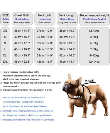 Waterproof Dog Coat for Small Dogs - French Bulldog Warm Vest with Harness - XS Red - Shop Now! - Buy Online on GoSupps.com