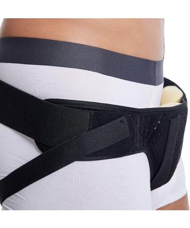 NEZIH Hernia Belt with 2 Compression Pads - Left/Right Umbilical Hernia Support | International Shipping Available - Buy Online on GoSupps.com
