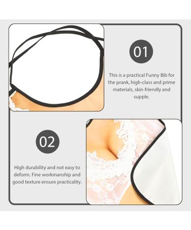 Novelty Adult Bibs for Women - Funny Washable Clothing Protectors for Elderly - Perfect Gag Gift for Ladies - White Adult Aprons - Buy Online on GoSupps.com