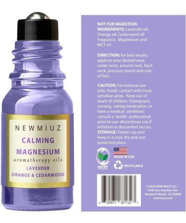 Headache Roll on Stick Peppermint Rosemary and Eucalyptus with Calming Roller Magnesium Lavender Orange Cedarwood & Roll-On Essential Oil Blends Focus Memory Concentration Orange Ginger Patchouli Pack - Buy Online on GoSupps.com