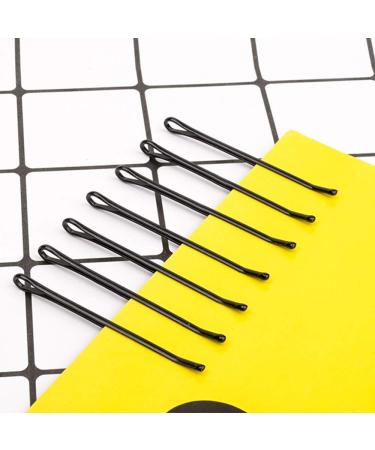 200 Metal Wave Hair Clips & Bobby Pins for Girls & Women - 2.17 Inch Black Hairpins - International Shipping Available - Buy Online on GoSupps.com
