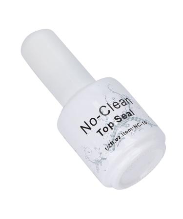 Salon Top Coat 15ml Wear Resistant High Shine Gel Polish Top Coat for Gel Polish for Household Nail Salon