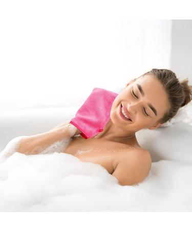 HOGARY 10 PCS Microfiber Body Wash Mitts - Soft Flannel Face Mitten & Bath Spa Cloth - Reusable Makeup Remover Gloves - European Style Wash Cloth (6.8 inch) - 5 Colors - Buy Online on GoSupps.com