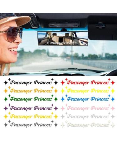 Passenger Princess Sticker Waterproof Vinyl Decal Car Mirror Sticker Window Bumper Rear View Mirror Phone Water Bottle Decor Black Merchandise Decals and Stickers - Buy Online on GoSupps.com
