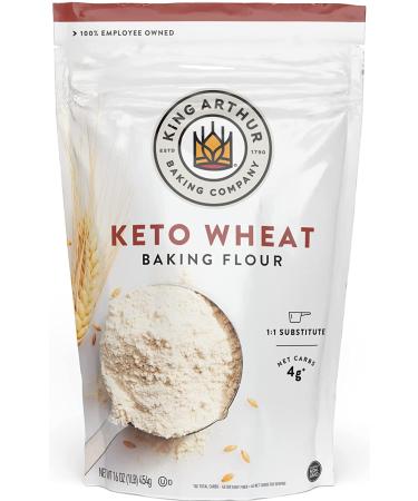 King Arthur Flour Keto Wheat Flour Blend 16 oz (454 g) - Buy Online on GoSupps.com