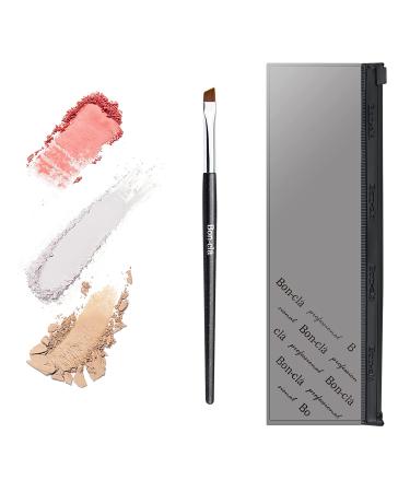 Bon-cl Fine Angled Eyeliner Brush - Professional Makeup Tool for Gel, Liquid, Cream, and Powder Eye Cosmetics - Golden Handle - Buy Online on GoSupps.com
