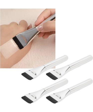 Flat Foundation Brush Flat Liquid Foundation Brush Soft Hair 4 Pieces for Daily Use - Buy Online on GoSupps.com