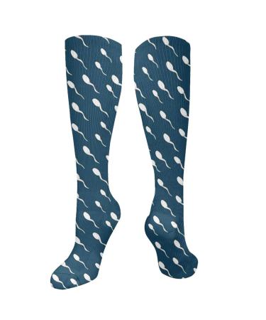 Swimming sperm in naval skates compression socks for women and men circulation 15-20 mmHg is the best support for sporty running and cycling