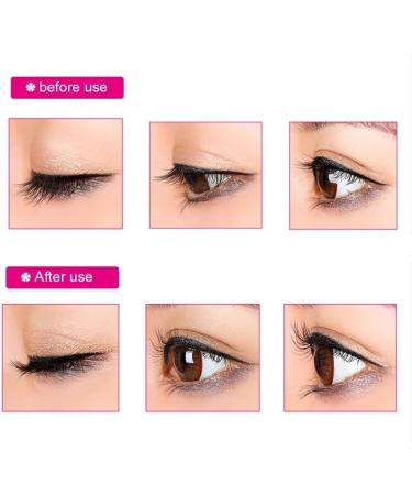 Lady Professional Eyelash Curler with Comb Tweezers Curling Eyelash Clip Cosmetic Eye Beauty Tool Eyelash Curler (Color : C8) - Buy Online on GoSupps.com